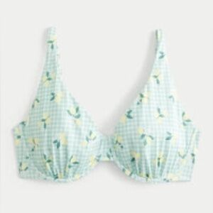 Hollister Curvy high apex ribbed underwire top